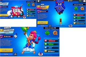 CONTA BRAWL NVL 181 + TODOS OS 51 BRAWLERS - Brawl Stars