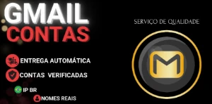 4X Gmail Novos Entrega Automatica Promoção - Outros