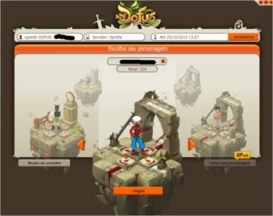 Vendo Sacrier 154 Scrollado em Int , Acc com Eca 121 Resetad - Dofus
