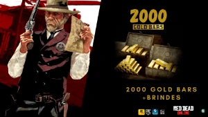 2000 Gold Bar para Red Dead Redemption Online PC - Red Dead Online