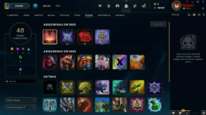 Conta Lol Ferro 4 - Skins Riven, Jinx, Nunu, Akali - League of Legends