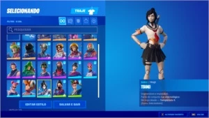 Conta com John Wick, Picareta Minty e outras Skins Raras - Fortnite