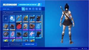 Conta com John Wick, Picareta Minty e outras Skins Raras - Fortnite