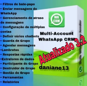 Wa CRM Gerenciador de Whtas|Atualizado 3.2| - Outros