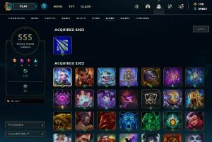 Conta lol season 12 mestre 200+ pdl / 300 skins - League of Legends