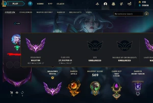 Conta lol season 12 mestre 200+ pdl / 300 skins - League of Legends