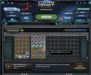 Dark Orbit Coronel Chefe Top 150 Full Prometheus+bo3+50pp - Outros