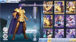 SAGA DE GEMEOS E MU A131 - Saint Seiya Awakening SSA