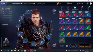 MIR4 GUERREIRO LVL 60 - 66K POWER SA72