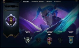 Conta lol +110 champs e 60 skins - League of Legends