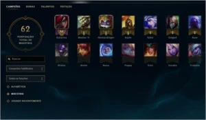 League Of Legends - Cont Unranked 10K IP + Champs LOL
