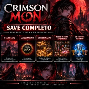 Crimson Moon (PS5) - Dinheiro, Max LvL, Itens!! - Outros