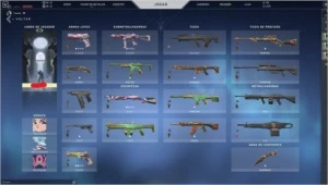 CONTA VALORNT COM SKIN |  CONTEM FACA DELIQUIO - Valorant