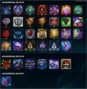 Conta League of Legends - Diamante 3 LOL