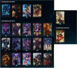 Conta League of Legends - Diamante 3 LOL