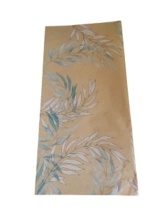 Papel Kraft Estillo Folhas (59x59cm) - pacote com 50 folhas - Artesanato e Personalizados