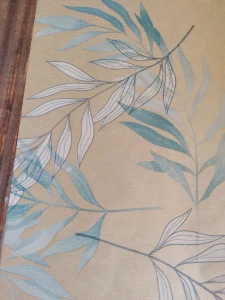 Papel Kraft Estillo Folhas (59x59cm) - pacote com 50 folhas - Artesanato e Personalizados