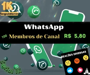 WhatsApp  Membros de Canal do Whatsapp / Membros VIP