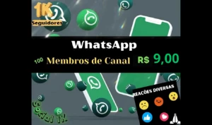 Zap  Membros de Canal do Zap / Membros VIP - Redes Sociais