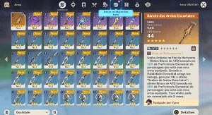 AR10 - Cyno + Baculo das Areias (BIS) + 11 tiros - Genshin Impact