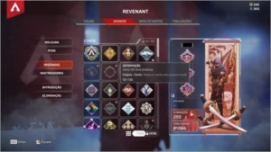 Conta diamante Herança do revenant (heirloom) - Apex Legends