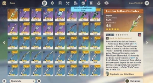 AR24 - Alhitham com Luz das Folhas + Diluc + 13 tiros - Genshin Impact