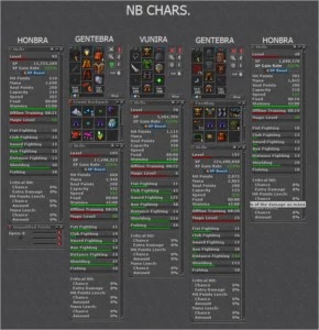 ELITE KNIGHT LV 582 EM SERVER BR SKILL 122 - Tibia