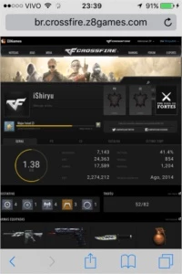 Vendo um conta do cross fire al - Crossfire