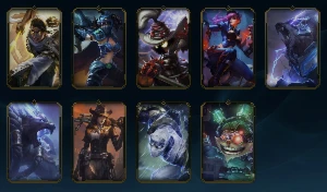 Conta League of Legends Full Acesso - 77 Champs e 53 Skins LOL