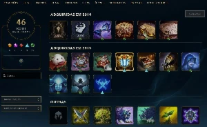 Conta League of Legends Full Acesso - 77 Champs e 53 Skins LOL