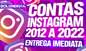 👑🔥 Contas Instagram Antigas 2012 Perfil Antigo Qualidade - Redes Sociais