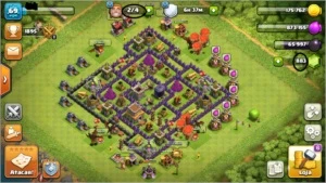 Conta Clash of clans CV8 Semi full