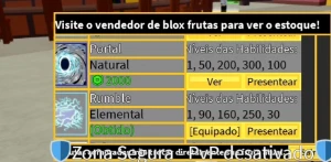 Conta blox fruit - Roblox