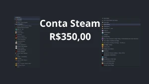 Conta Steam - Vários Jogos