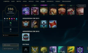 Conta LOL - Jinx Fragmentada de Arcane - Conta Antiga - League of Legends