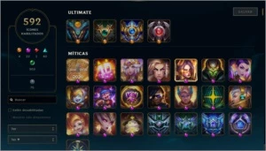Conta D1 Com PAX TF/Challenger s8 - GM s9-s10 - League of Legends LOL