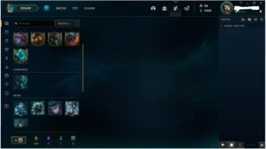 Conta level 140 Ouro 2(Platina 1 temporada passada),85 skins - League of Legends LOL