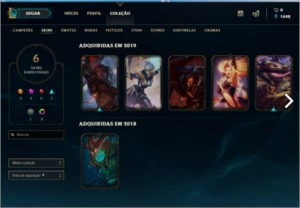 Conta Platina 3 - League of Legends LOL