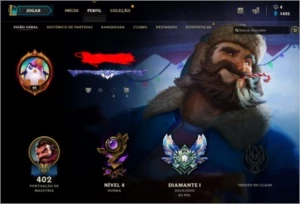 Conta diamante 1 ICONES RAROS ( MMR CHALLENGER/MESTRE ) - League of Legends LOL