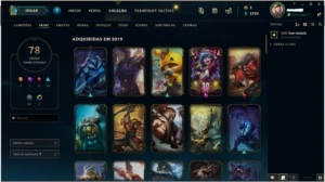ESTOU VENDENDO ESTA MINHA CONTA CRIADA EM 2014. - League of Legends LOL