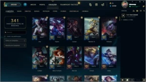 ESTOU VENDENDO ESTA MINHA CONTA CRIADA EM 2014. - League of Legends LOL