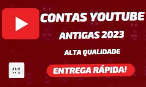 CONTAS YOUTUBE ANTIGAS 2023 + NÃO PEDE SMS [ALTA QUALIDADE] - Social Media