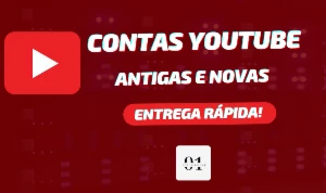 CONTAS YOUTUBE ANTIGAS 2023 + 2FA [ALTA QUALIDADE] - Redes Sociais