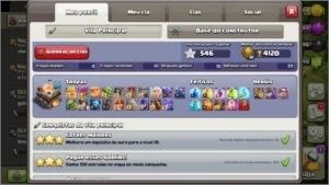 Centro de vila 11 - Clash of Clans