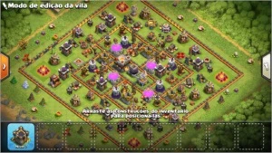 Centro de vila 11 - Clash of Clans