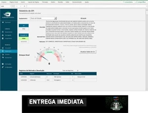 Planilha Controle de Estoque de EPI e Emissão Ficha de EPI - Outros