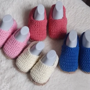 Alpargata de Crochê para Bebê