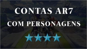 CONTAS GENSHIN IMPACT - AR7 - 4 ESTRELAS