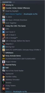 Steam LVL26 - +100 reais no Inventário | 183 Jogos