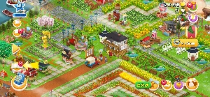 Conta de Hay Day, gigante e decorada!